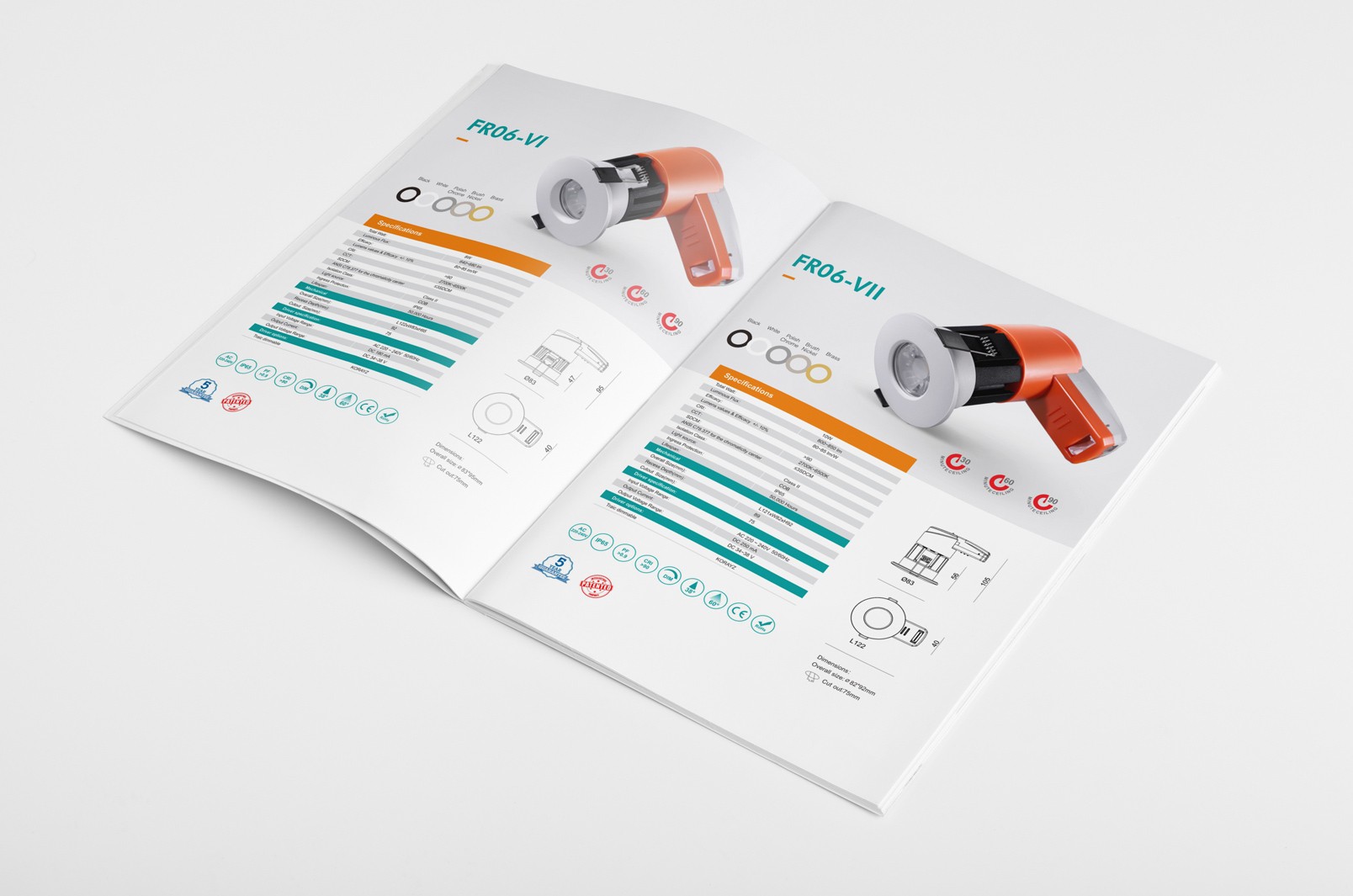 防火燈畫冊目錄設(shè)計(jì)