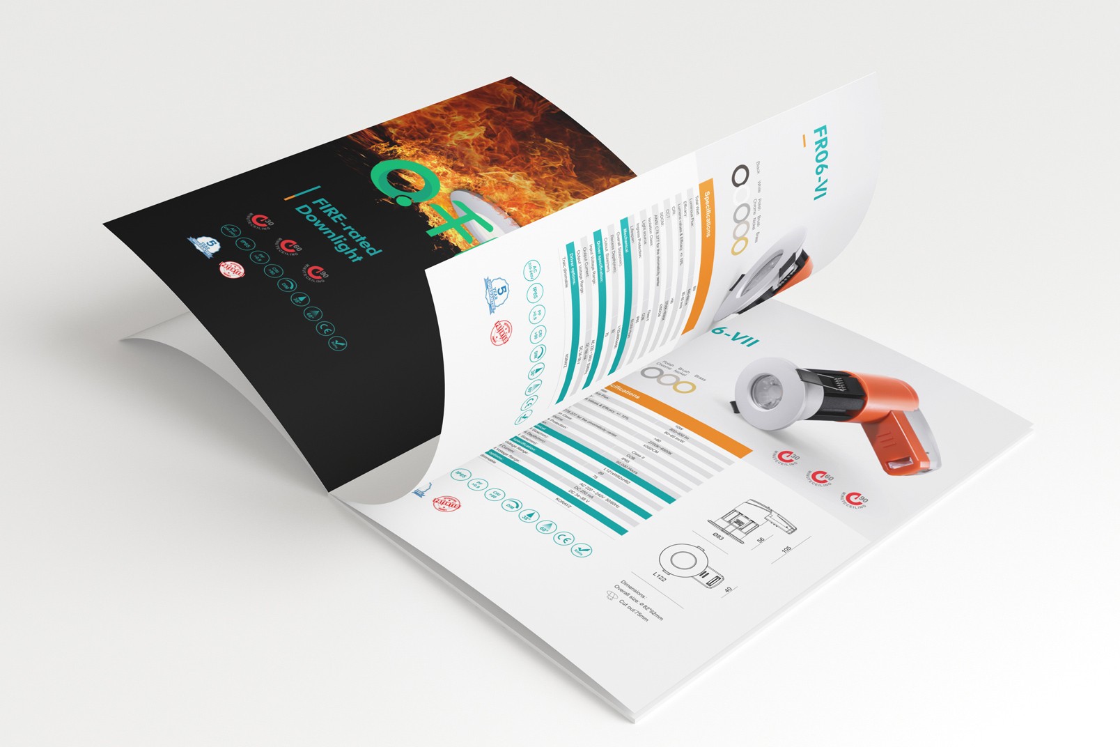 防火燈畫冊目錄設(shè)計(jì)