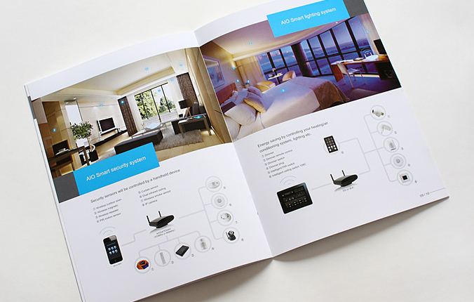 智能家居品牌【AIO】畫冊設(shè)計(jì)欣賞