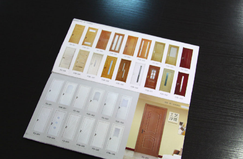 木門品牌畫冊設(shè)計【得友生態(tài)門折頁】